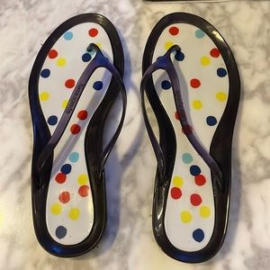 Kate Spade Rubber flip flops